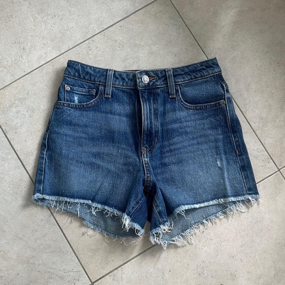 Guess Dark Blue Jean Shorts